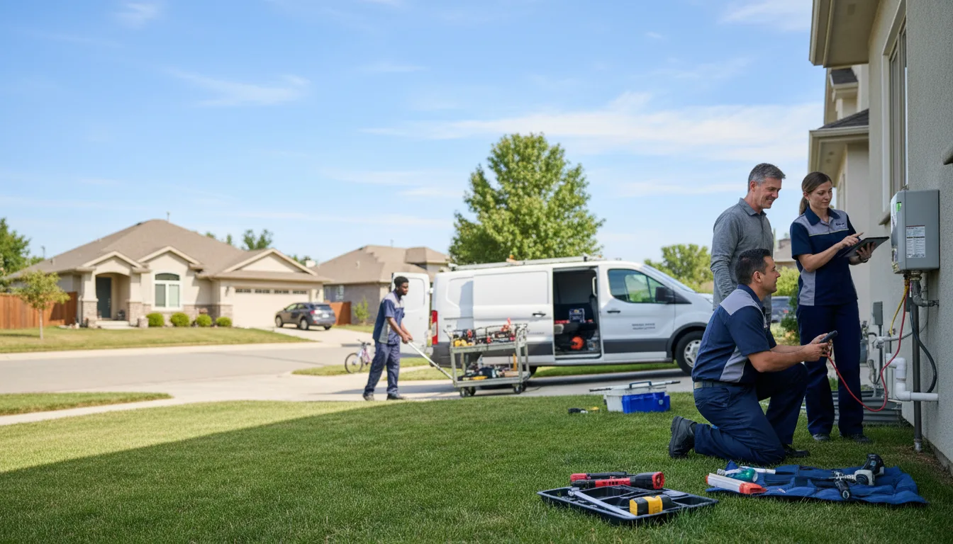 Tankless water heater service in Fairbank, PA